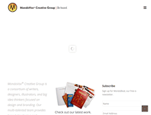 Tablet Screenshot of mondovox.com